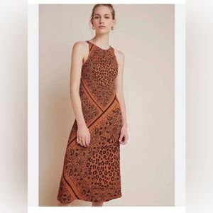 Farm Rio Anthropologie Alyse Midi Dress